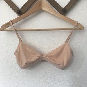 Reformation Kass Bralette Nude XS